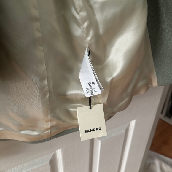 (NWT) Sandro wool oversized jacket - Picture 3 of 3